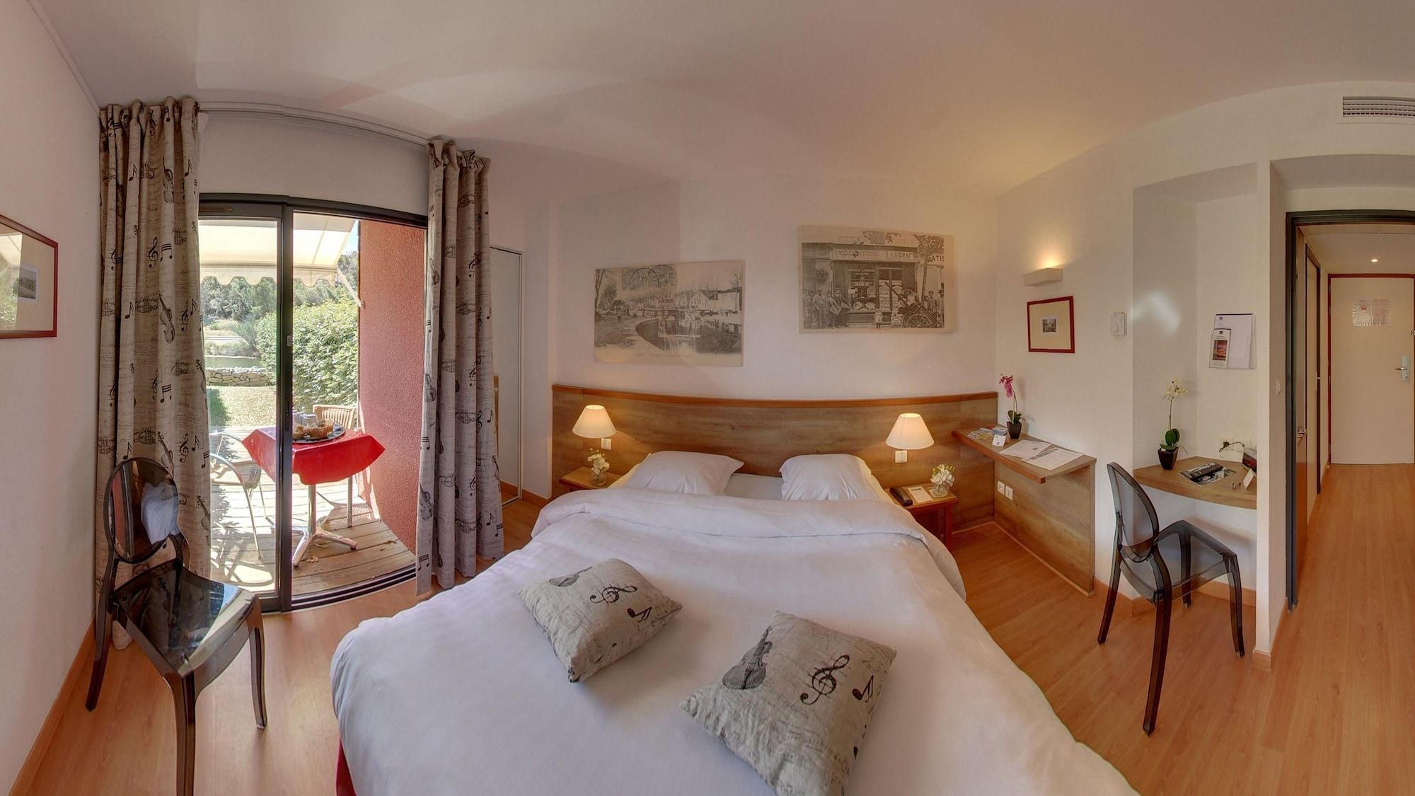 Hotel Le Phoebus Garden & Spa Gruissan Exterior foto