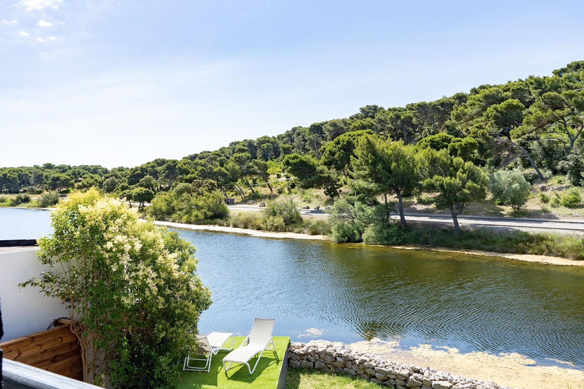 Hotel Le Phoebus Garden & Spa Gruissan Exterior foto