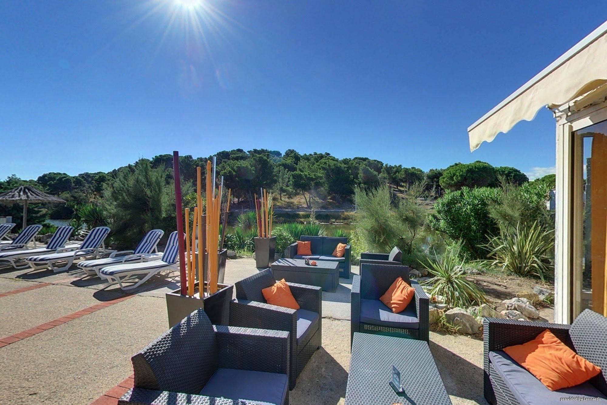 Hotel Le Phoebus Garden & Spa Gruissan Exterior foto